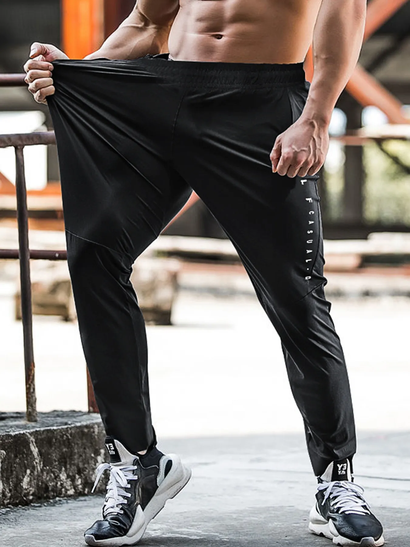 Spodnie męskie Ice Silk – sport, bieganie